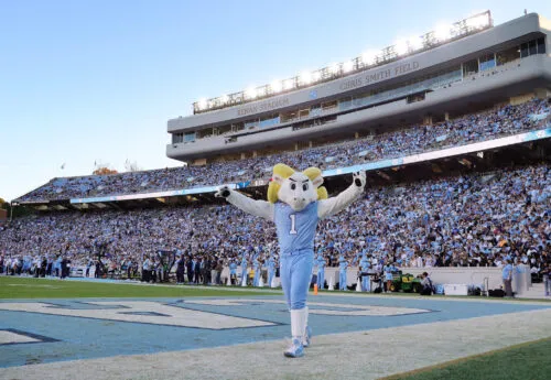 Rameses University of North Carolina Football v Duke Kenan Stadium Chapel Hill, NC