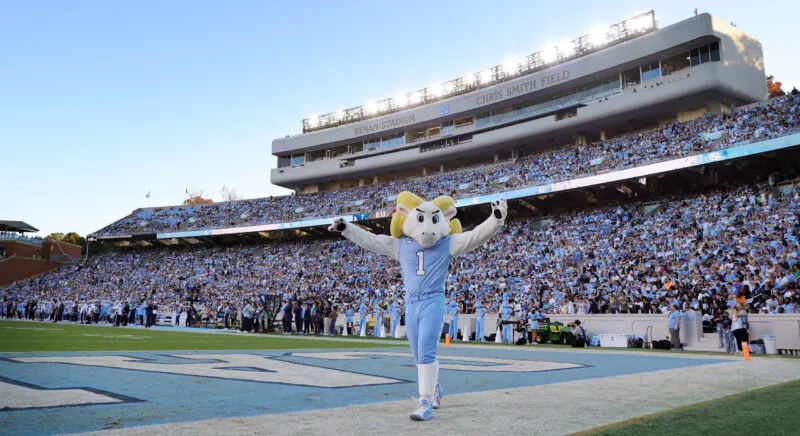 Rameses University of North Carolina Football v Duke Kenan Stadium Chapel Hill, NC