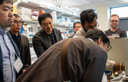 Four scientists from Japanese universities visited Carolina to network with faculty and discuss opportunities for potential research collaboration.