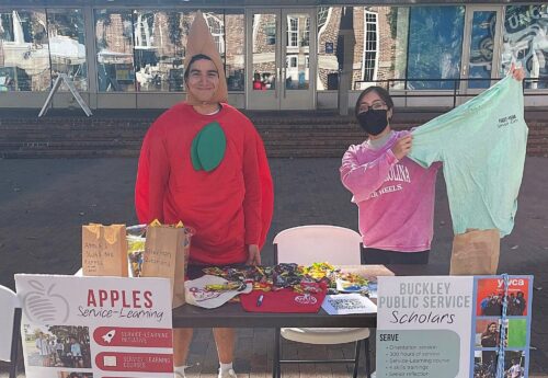 CCPS Students Tabling during GiveUNC