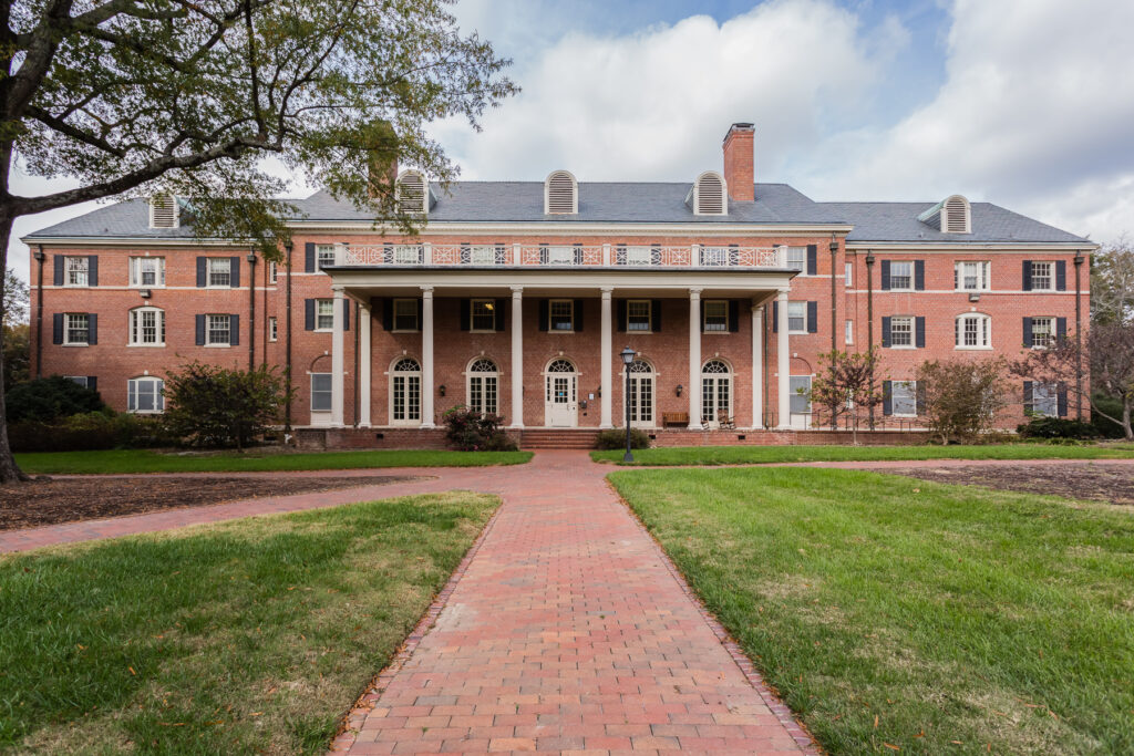 Alderman Residence Hall on the UNC Chapel Hill campus