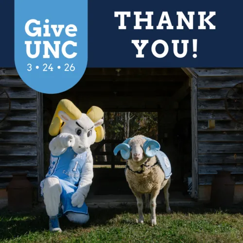 Text: Thank you Image: Otis and Ramses